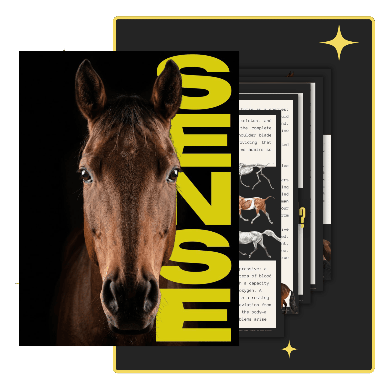 HEAR your horse — cover and inner pages of the guide